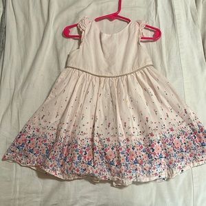 Light pink flower dress Easter dress